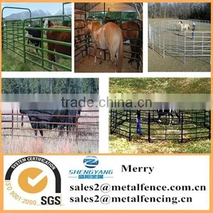Cheap Metal Livestock Animal Farm Fence Rails Holding Yards Ranch Fence Panels thumbnail-2