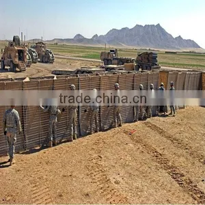 Seabees Fill Hesco Barrier Wall/ Welded Hesco Gabion/Security Bastion thumbnail-1