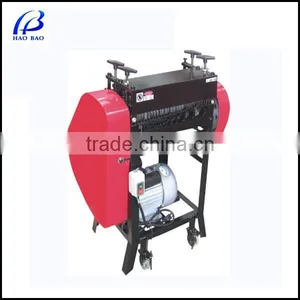 HXD-006-1 Round Knife Type Stripping Machine Scrap Copper Wire Stripper Machine for Sale thumbnail-1