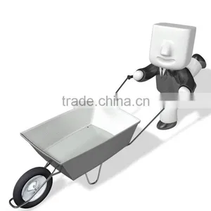 High Quality Wheelbarrow Handbarrow Barrow Material Handling Tools Model WB4510B thumbnail-2