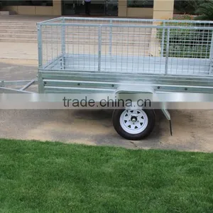 2015 New Products -8x5 Galvanised Caged Trailer thumbnail-3