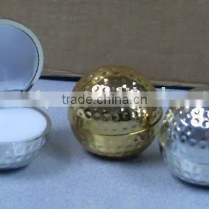 GOLF BALL SHAPE JEWELRY BOX thumbnail-1