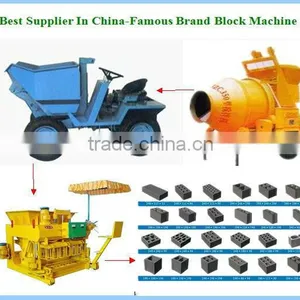 Philippines Most Used JMQ-6A Hydraulic Mobile Hollow Block Making Machine thumbnail-1