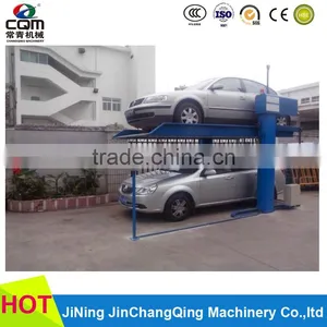 Two Levels Parking Equipment, Double Post Car Parking Lifting Device thumbnail-3