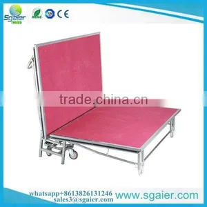 Wholesale Metal Folded Cheap Portable Stage With Factory Price thumbnail-2