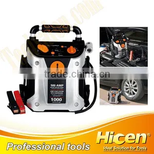 Portable Emergency Car Jump Starter With Compressor thumbnail-1