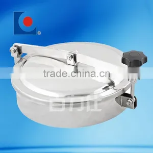 BLS Stainless Steel 500mm Stainless Steel Round Manhole Cover for Tank thumbnail-3