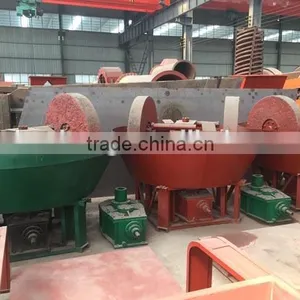 2017 New Design Wet Pan Grinder,Gold Mining Pan,double Roller Mill thumbnail-6