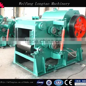 CE Approved Three Phase Asynchronous Motor Drum Wood Chipper for Sale thumbnail-3