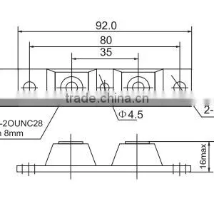400A 100V Schottky Fast Recovery Diode Module thumbnail-2