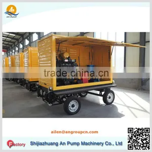 Portable Centrifugal Diesel Engine Self Priming Water Pump for Irrigation thumbnail-2