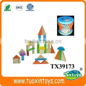 Wooden Construction Building Blocks Toys Creative Puzzle Toys for Children thumbnail-3