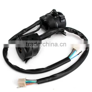 Top Selling Design Universal 12V Motorcycle 7/8'' Handlebar Horn Turn Signal Electrical Start Button Switch Black Best Promotion thumbnail-2