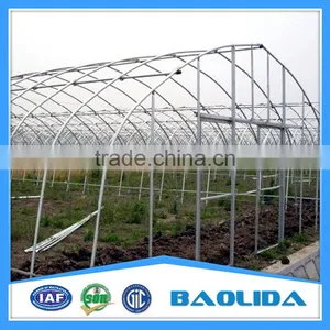 Prefabricated Steel Frame Green House With Plastic Covering thumbnail-1