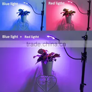 Hot Selling Led Grow Light for 10W Dimmable Clip Desk Lamp With 360 Flexible Gooseneck for Greenhouse Organic Organizer thumbnail-2