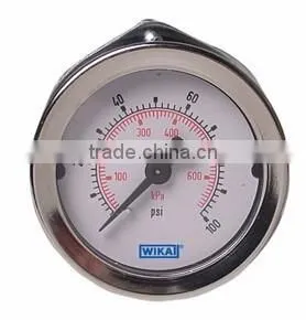 Bourdon Tube Pressure Gauge Type 111.16 Bourdon Tube Pressure Gauge Type 111.16 Panel Mount Gauge thumbnail-1