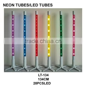 LT-134 Colorful Promotional LED Tube With Plastic Stand thumbnail-1