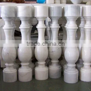 Guangxi White Marble Balusters thumbnail-1