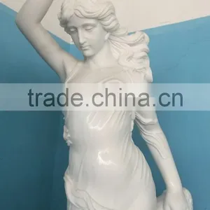 High Quality White Marble Female Greek Statue thumbnail-2