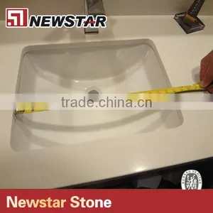 Prefabricated Quartz Vanity Top With Sink thumbnail-1