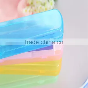 J384 Travel Toothbrush Tube Colorful Toothbrush Tube Toothbrush Box thumbnail-4