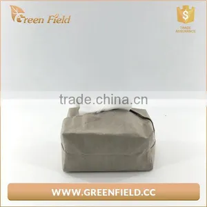 Water Resistant Grey Kraft Paper Tissue Case,2017 New Style Grey Paper Tissue Case thumbnail-1