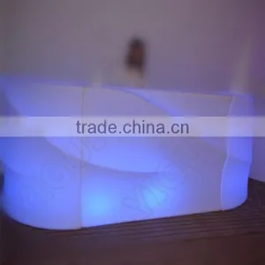2015 New Design Manufacturer RGB Colors Changing LED Corner Tables Indoors LED Home Bar Counter thumbnail-3