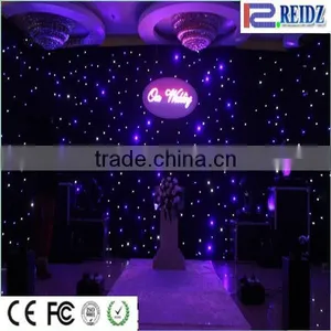 2015 Latest Design of Curtains Rgb SD Card Control Led Array of Stars Light Curtain for Stage thumbnail-3