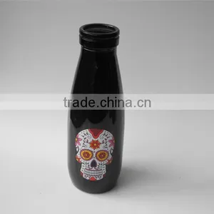 Black Drink Halloween Decoration Glass Ejuice Bottle With Tube thumbnail-2