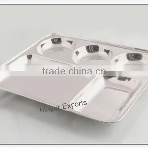 Stainless Steel Mess Tray - 5 in 1 thumbnail-1