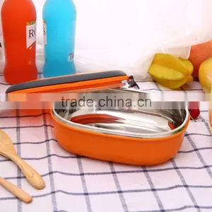Kitchenware Set 0.8L Food Container,Stainless Steel Lunch Box for Men Women or Baby thumbnail-4