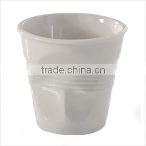Crumpled Ceramic Cup thumbnail-1