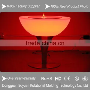 Dongguan Commercial Furniture Event Rental Plastic Led Cocktail Table thumbnail-1