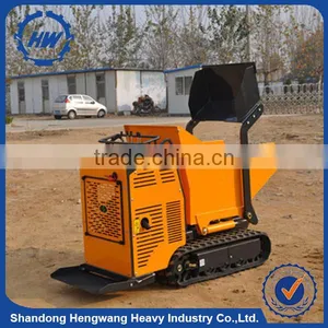 Garden Mini Track Dumper With Rubber Crawler thumbnail-3