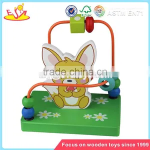Wholesale New Fashion Wooden Beads Toy Hottest Kids Wooden the Sea Around Beads Toy W11B052 thumbnail-5