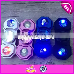 New Design LED Fast Fingertip Gyro Toys High Speed Bearings Finger Spinner With 2-3 Min Spin Time W01A258 thumbnail-5