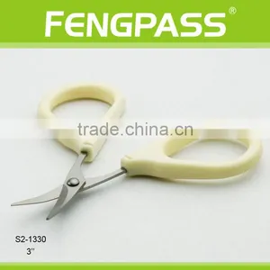 S2-1330 3" Inch 2CR13 Stainless Steel With PP Handle Baby Nail Scissors thumbnail-4