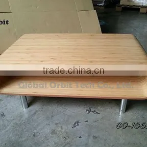 Living Room Wooden Bentwood Coffee Table Design thumbnail-3