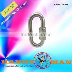 SS7350 Marine Deck Hardware Stainless Steel 304 Quick Link Hook thumbnail-1