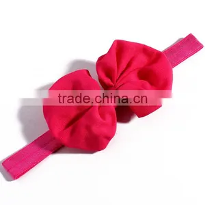 Fabric Handmade Bow Hair Band for Kid's Hair Accessories thumbnail-3