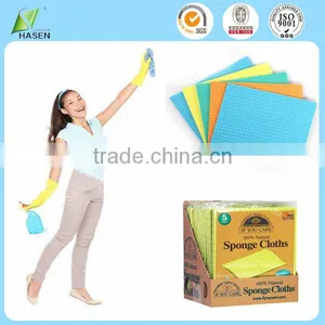 China Manufacturer Natural Cellulose Foam Cleaning Magic Kitchen Cleaning Sponge Bulk thumbnail-1