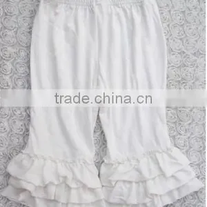 2016 Chinese Product Wholesale and EXW Price 100%cotton Pants With Ruffle for Baby Kids as Legging for Winter thumbnail-2
