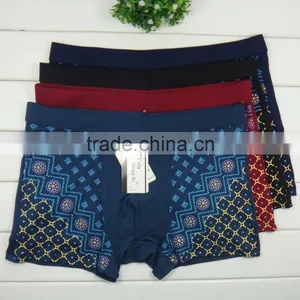 Good Quality Boxer Short Bamboo Fiber Men Briefs Underwear Boxer Shorts thumbnail-3