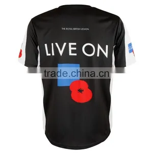 Dry Fit and High Quality Sublimation Print Running t Shirt thumbnail-3