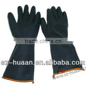 Good Quality Industrial Rubber Gloves Chemical Resistant thumbnail-1