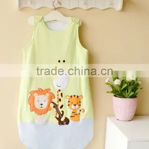 Mom and Bab 2012 Summer Baby Clothes 100% Cotton Embroider Sleep Bag thumbnail-1