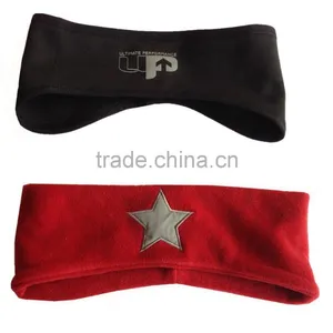 Double Layer Stock Polar Fleece Sports Fleece Headband thumbnail-4