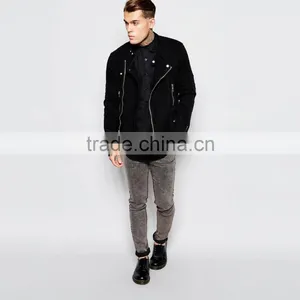 Hip Hop Multi Zipper Jacket Imported From China Factory Price thumbnail-4