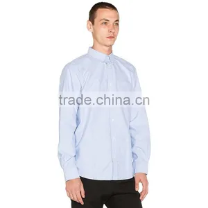 New Fashion Italian Camo Patch Sleeve Mens Dress Shirts Made in China thumbnail-3