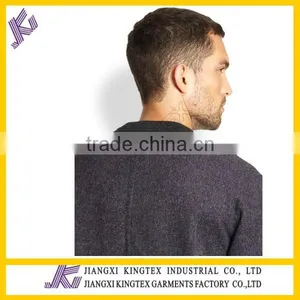 Ombre Bomber Jacket,fashion Subtle Ombre Effect Updates Jacket ,ribbed Trim Warmth Jacket thumbnail-2